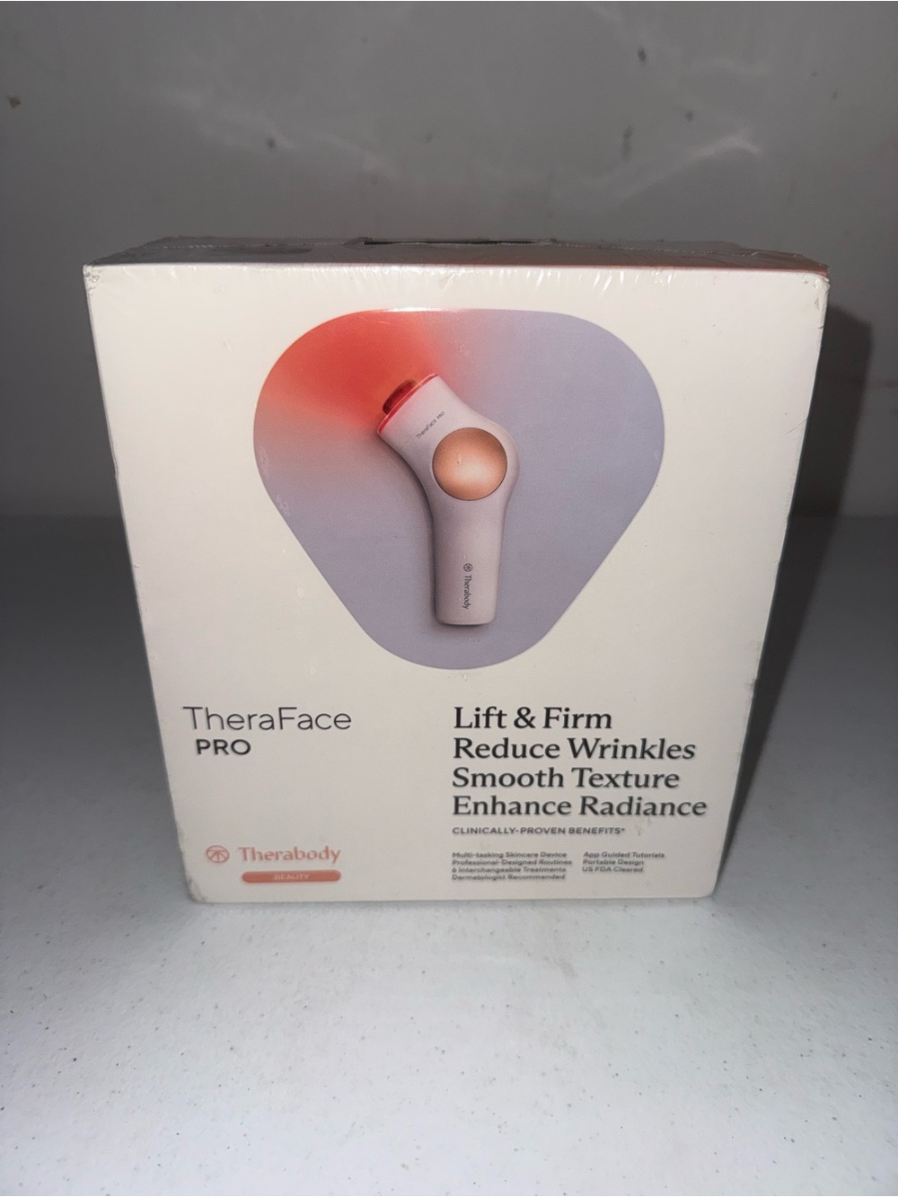Therabody TheraFace PRO Facial Tool — White with Rose Gold - Picture 2 of 7